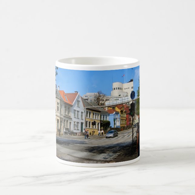 Bergen, Stadtstraße Kaffeetasse (Mittel)