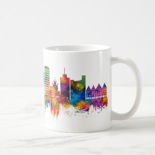 Bergens Norwegen Skyline Kaffeetasse