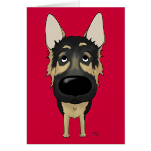 Berger allemand - grand nez et bout
