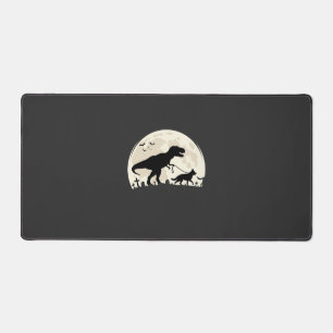 Berger Allemand Halloween Dinosaure Silhouette Lun