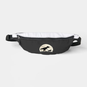 Berger Allemand Halloween Dinosaure Silhouette Lun