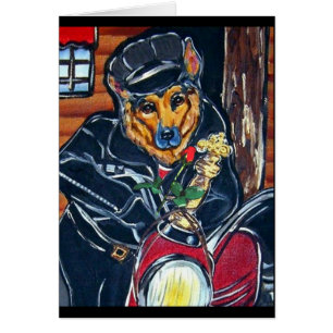 Berger Allemand Motard