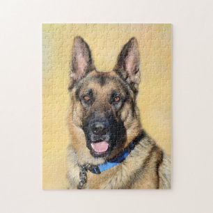 Berger allemand Secourir Chien Puzzle Puzzle