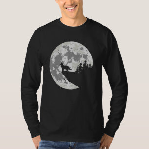 Berger Blanc Suisse Apparel and Moon Halloween Cos T-Shirt