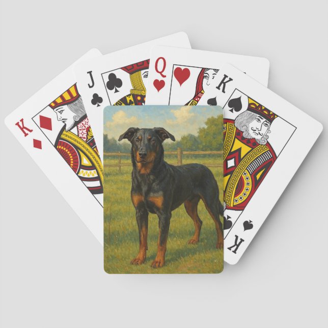 Berger de Beauce Spielkarten (Rückseite)