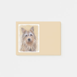 Berger Picard Malerei - Niedliche Hundekunst Post-it Klebezettel