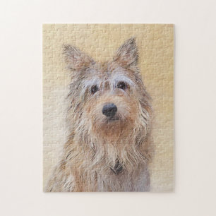 Berger Picard Malerei - Niedliche Original Hunde K