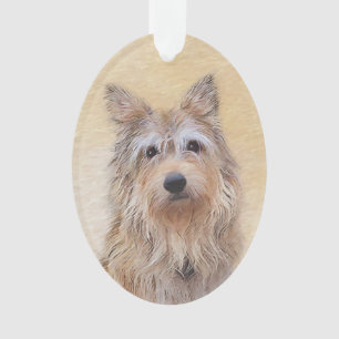 Berger Picard Malerei - Niedliche Original Hunde K Ornament