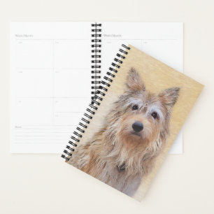 Berger Picard Malerei - Niedliche Original Hunde K Planer