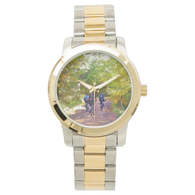 BERGFAHREN ARMBANDUHR (Vorderseite)