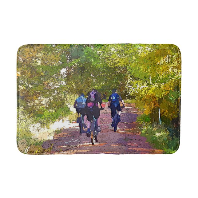 BERGFAHREN BADEMATTE (Vorderseite)