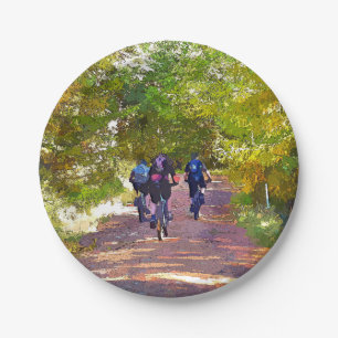 BERGFAHREN PAPPTELLER