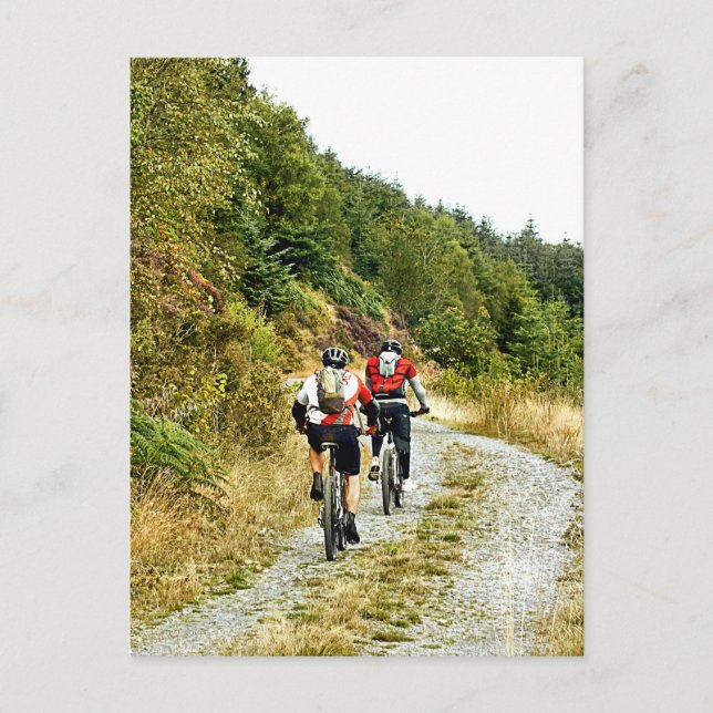 BERGFAHREN POSTKARTE (Vorderseite)