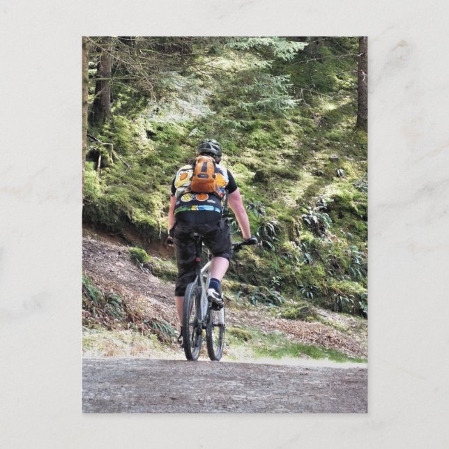 BERGFAHREN POSTKARTE (Vorderseite)