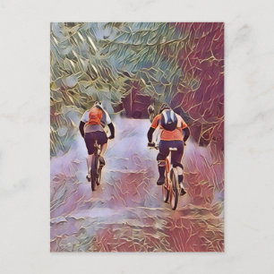 BERGFAHREN POSTKARTE