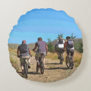 BERGFAHREN RUNDES KISSEN