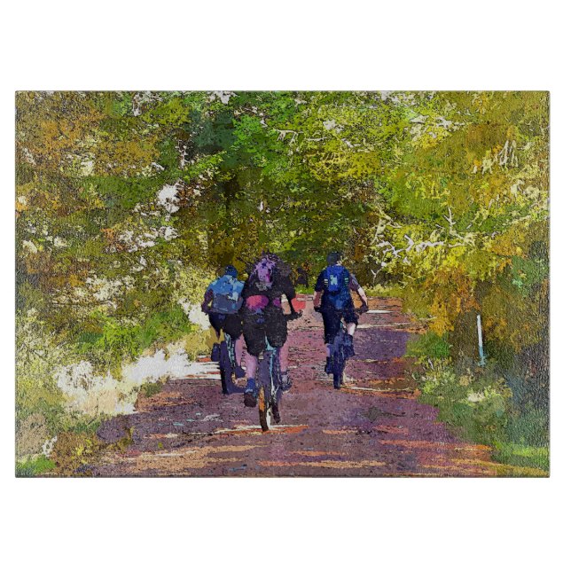 BERGFAHREN SCHNEIDEBRETT (Vorderseite)