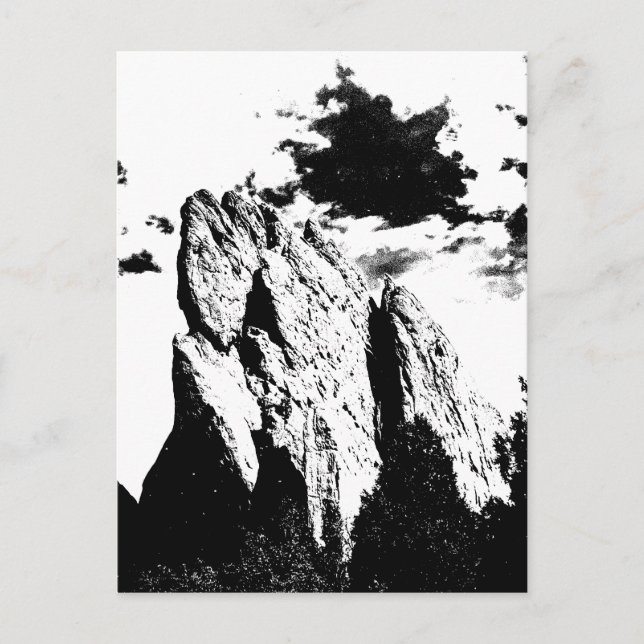 Berggeist  postkarte (Vorderseite)
