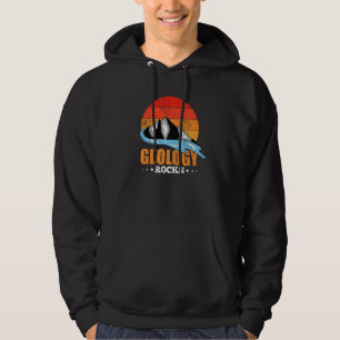 Berggeologe Rock sammelt Retrogeologie Hoodie
