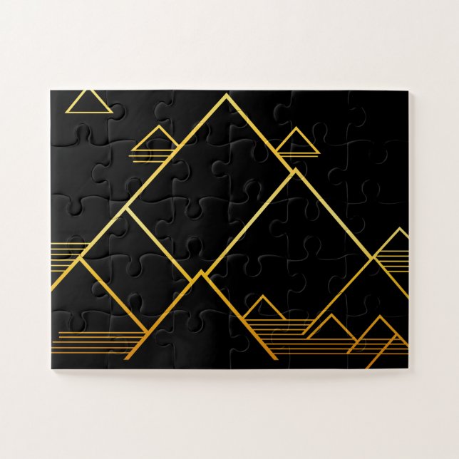 Berggipfel Minimalismus (Horizontal)