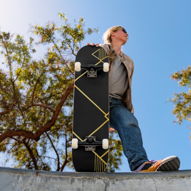 Berggipfel Minimalismus Skateboard (Außenbereich 1)