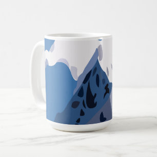 Berggipfel Natur Kaffeetasse