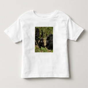 Berggorilla, Erwachsener mit Jungtier Kleinkind T-shirt