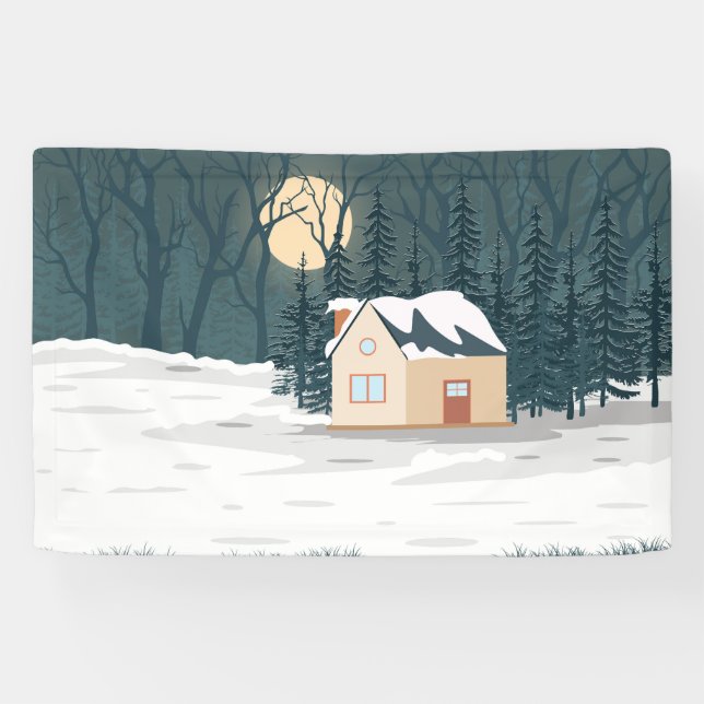 Berggrünes Tal Banner (Horizontal)