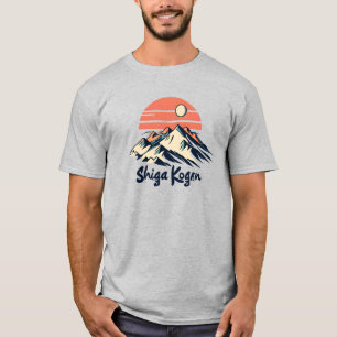 Berghänge der Stille: Shiga Kogen Ski Essence T-Shirt