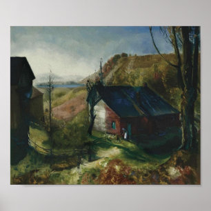 Berghof von George Bellows (1922) Poster