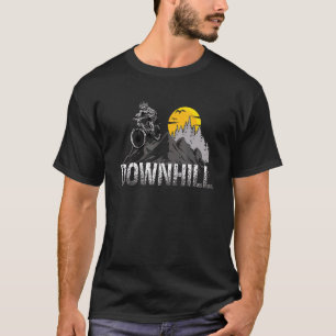 Berghütte Berg Mountainbike Mtb Radtour Bmx T-Shirt