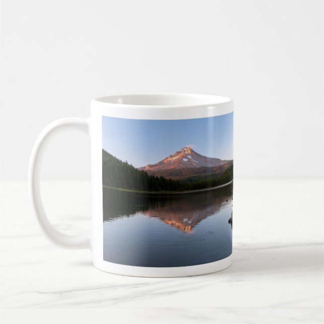 Berghütte im Foto von Trillium Kaffeetasse (Links)