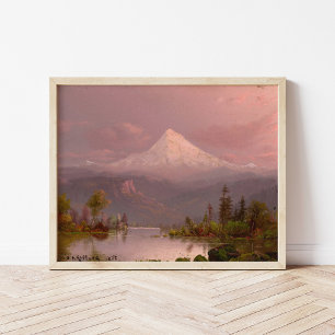 Berghütte oder   Sanford Robinson Gifford Poster