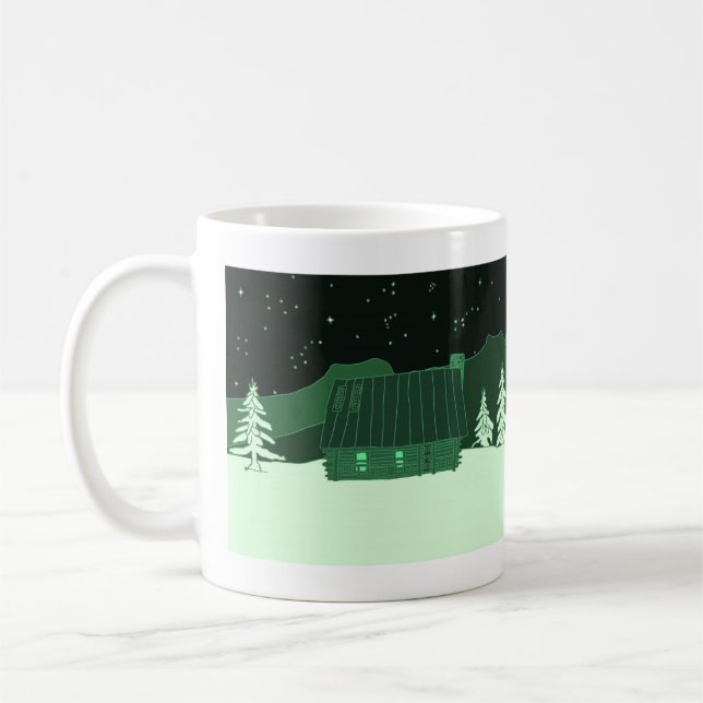 Berghütte-Tasse Kaffeetasse (Links)