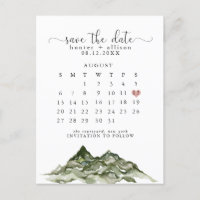 Bergkalender Save the Date