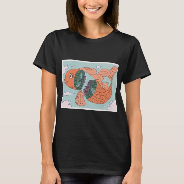 Bergkarpfen T-Shirt (Vorderseite)
