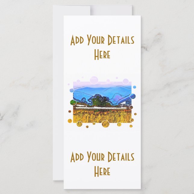 BERGKARTEN (Vorderseite)