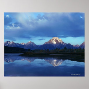 Bergkette Grand Teton 2 Poster