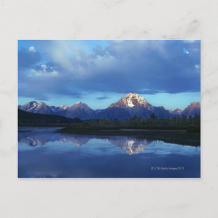Bergkette Grand Teton 2 Postkarte