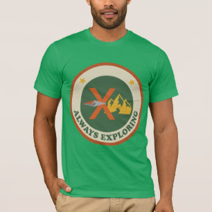 Bergkompass-Shirt Always Exploring Tee