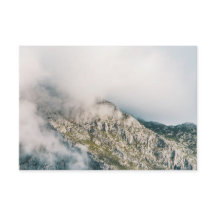 Berglandschaft und eigener Name (für ihn)