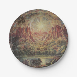 Berglandschaft (von Konstantin Bogaevsky) Pappteller