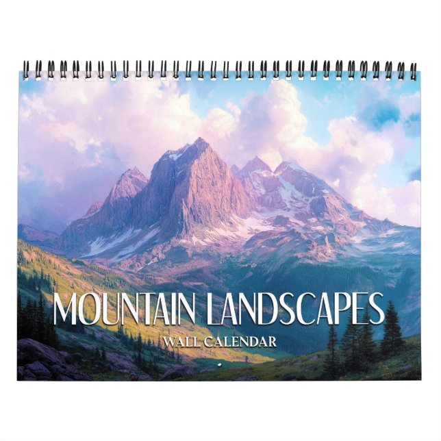Berglandschaften 2026 - Kalender (Titelbild)