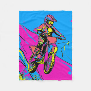 Berglauf - Motocross Fleecedecke