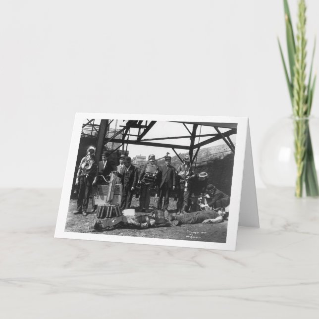 Berglebewesen, 1910 karte (Vorderseite)