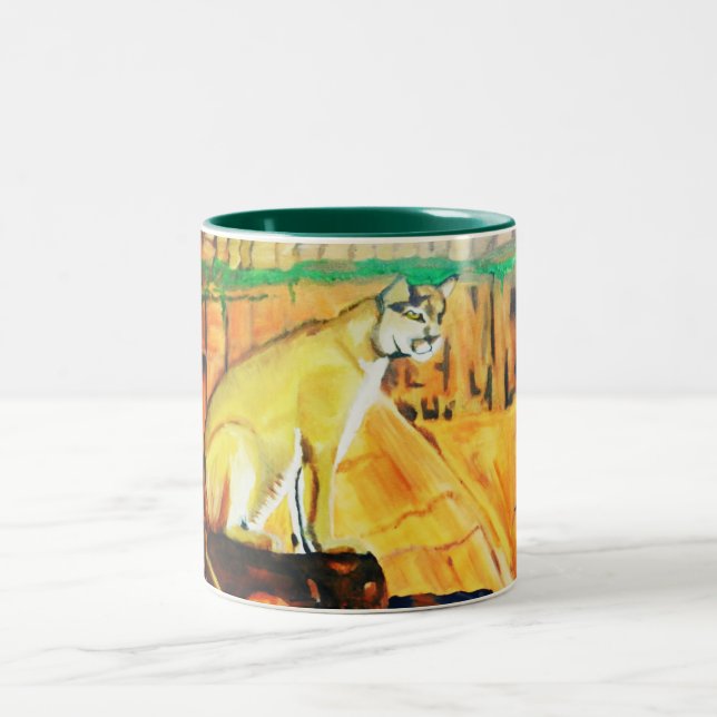 BERGLEICH ZWEIFARBIGE TASSE (Mittel)