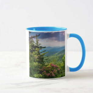 Berglorbeer bei Sonnenaufgang Tasse