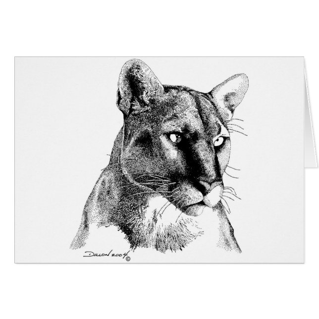 Berglöwe (Vorderseite (Horizontal))