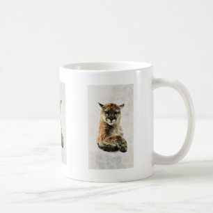 Berglöwe, Puma, Cougar-Tasse Kaffeetasse