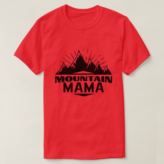 Bergmama01 T-Shirt (Design vorne)